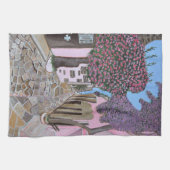 Santorin, Griechenland, Küchentücher (Horizontal)