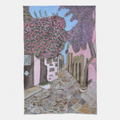 Santorin, Griechenland, Küchentücher (Vertikal)