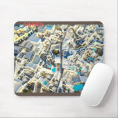 Santorin - Griechenland Mousepad (Mit Mouse)