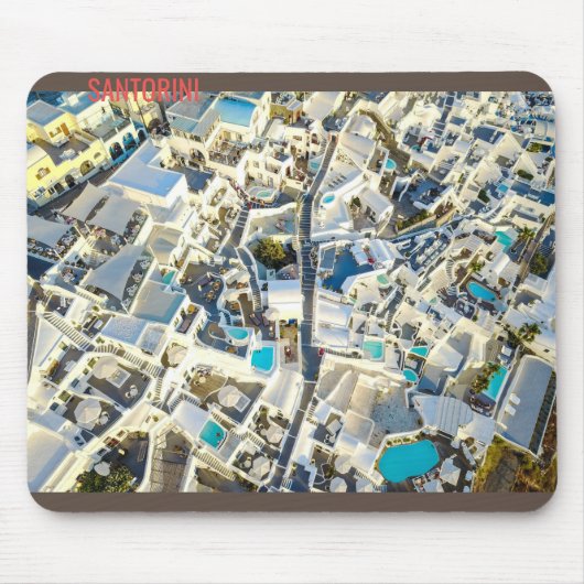 Santorin - Griechenland Mousepad (Vorne)