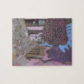 Santorin, Griechenland Puzzle (Horizontal)