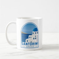 Santorin Griechenland Retro Vintage