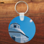 Santorin, Griechenland Schlüsselanhänger (Vorderseite)