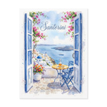 Santorin Griechenland Vintage Reise
