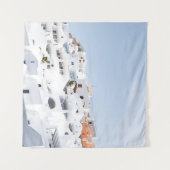 Santorin, Griechenland Wandteppich (Vorderseite (Horizontal))