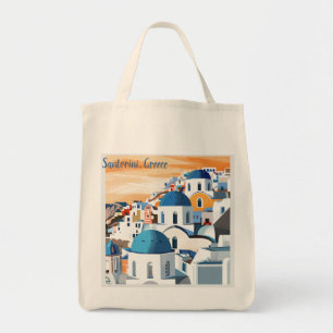 Santorin: Iconische Ziele Tragetasche