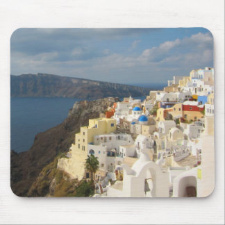 Santorin in der Nachmittagssonne Mousepad