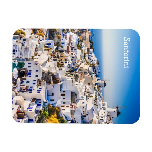 Santorin, Oia Magnet (Horizontal)