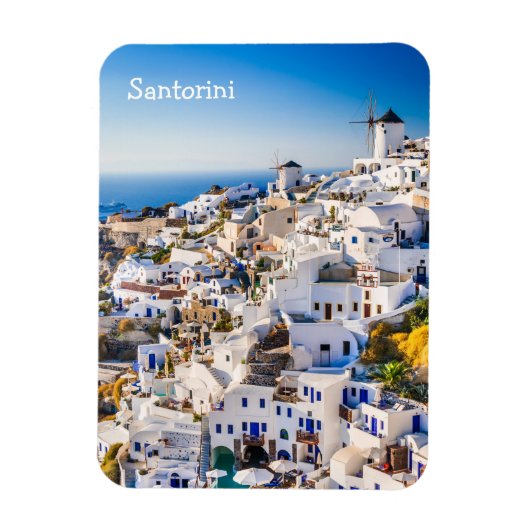 Santorin, Oia Magnet (Vertikal)