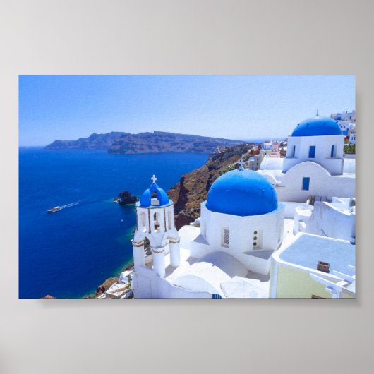 Santorin Poster (Vorne)