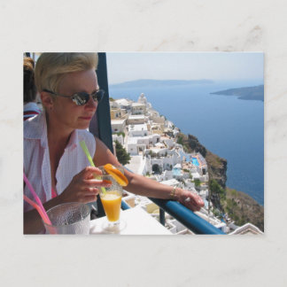 Santorin - Postkarte