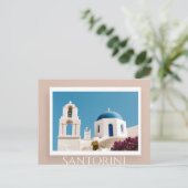 Santorin Postkarte (Stehend Vorderseite)