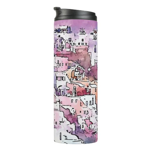 "Santorin". Thermosbecher (Nach rechts gedreht)