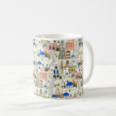 Santorin-Träume Kaffeetasse (VorderseiteRechts)