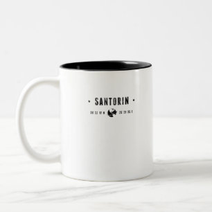 Santorin Zweifarbige Tasse