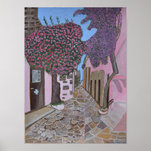 Santorini 2 Griechenland Poster