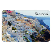Santorini 2 Magnet (Horizontal)