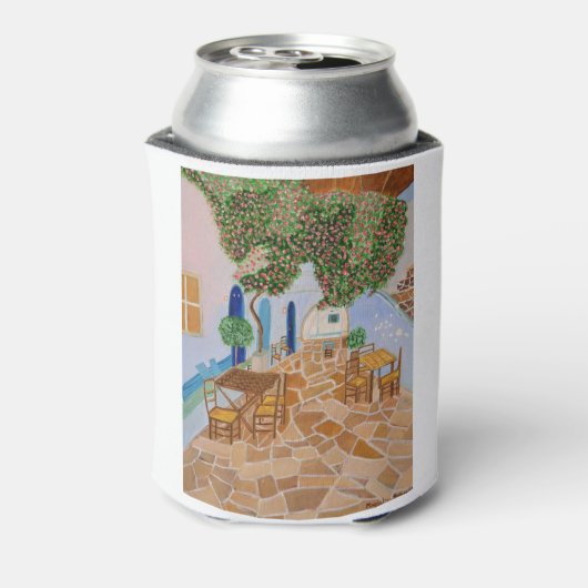 Santorini 5 dosenkühler (Kanne Rückseite)