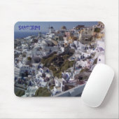 SANTORINI ANSICHT MOUSEPAD (Mit Mouse)