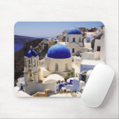 Santorini Ansicht Mousepad (Mit Mouse)