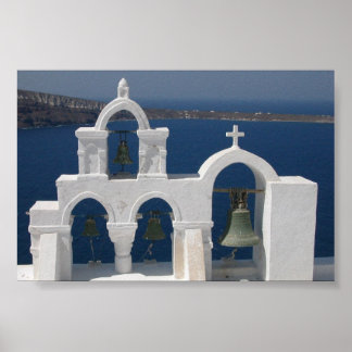 Santorini Bells v2 Poster