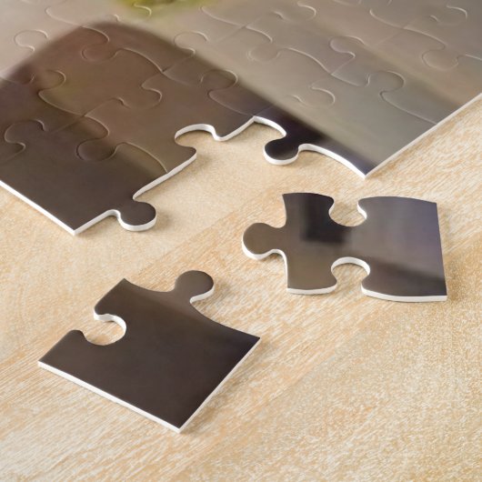 Santorini Blau und Weiß Aussicht Griechenland Feri Puzzle (Seite)