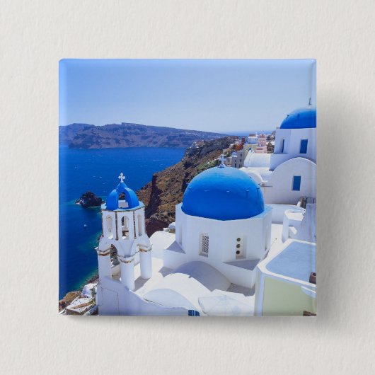 Santorini Button (Vorderseite)