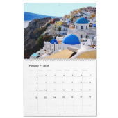 santorini Calendar Kalender (Feb 2026)