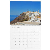 santorini Calendar Kalender (Mär 2027)