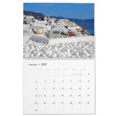 santorini Calendar Kalender (Jan 2027)