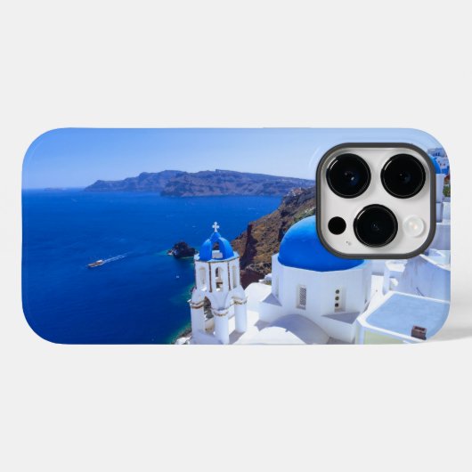 Santorini Case-Mate iPhone Hülle (Rückseite (Horizontal))