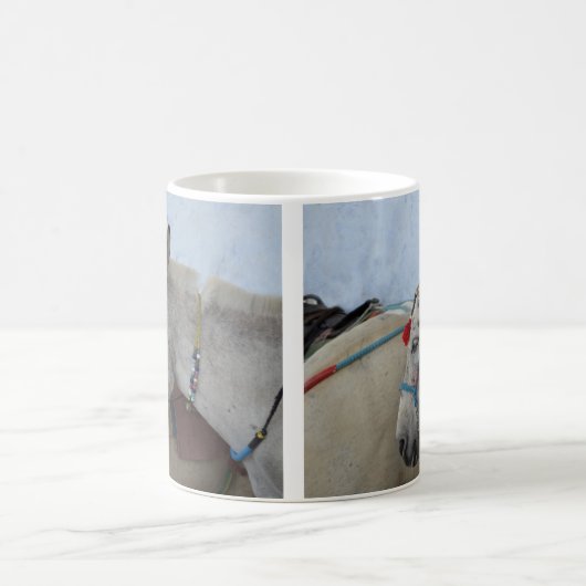 Santorini Donkeys Tasse (Mittel)