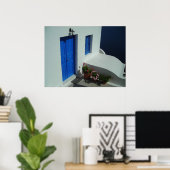 Santorini Doorstep Poster (Heimbüro)
