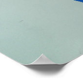 Santorini Doorstep Poster (Ecke)