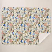 Santorini dreams sherpadecke (Vorderseite (Horizontal))