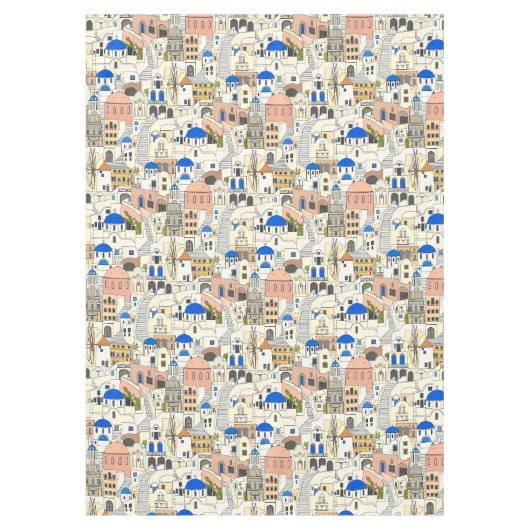 Santorini dreams tischdecke (Vorderseite)