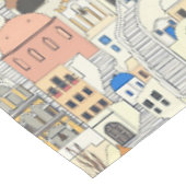 Santorini dreams tischdecke (Schrägansicht)