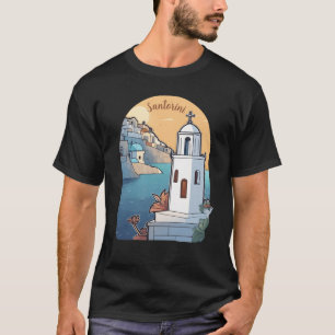 Santorini erkunden, Griechenland T-Shirt