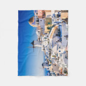 Santorini Fleecedecke (Vorderseite)