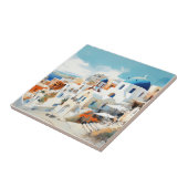 Santorini Fliese (Seite)