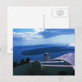 Santorini Foto Colette Postkarte (Vorne/Hinten)