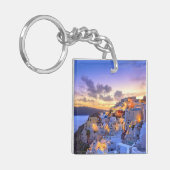 Santorini Foto Schlüsselanhänger (Vorderseite links)