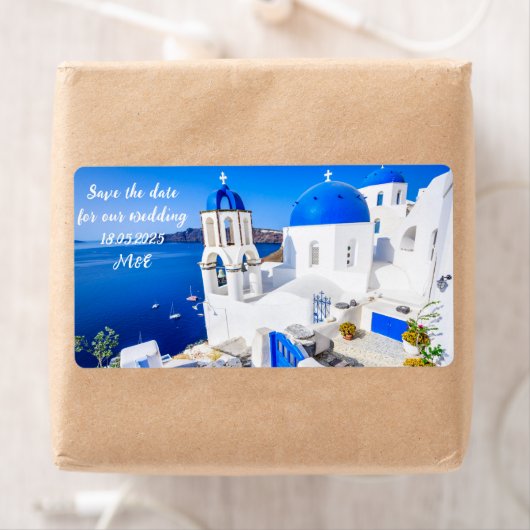 Santorini Gift Tag (Insitu)