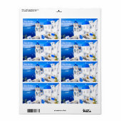 Santorini Gift Tag (Vorne)