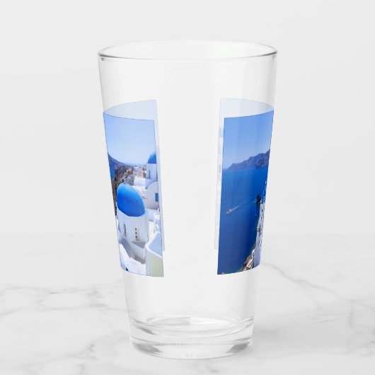 Santorini Glas (Rechts)
