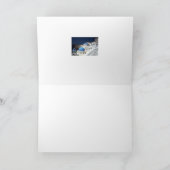 Santorini Greece Island Blue Sea Sky Blank Card Karte (Innenseite)