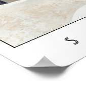 Santorini Greece Poster (Filmfotografie) (Ecke)