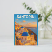 Santorini – Greece’s Island Paradise Postkarte (Stehend Vorderseite)