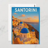 Santorini – Greece’s Island Paradise Postkarte (Vorne/Hinten)