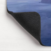 Santorini Greece Souvenir Mousepad (Ecke)
